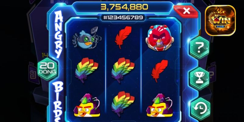 Không gian game săn hũ Angry Birds